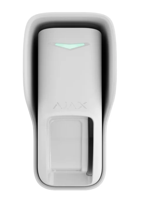 Ajax Curtain Outdoor Detector inalámbrico tipo cortina de doble tecnología para exteriores.