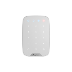 KeyPad Jeweller Teclado inalámbrico y táctil blanco.