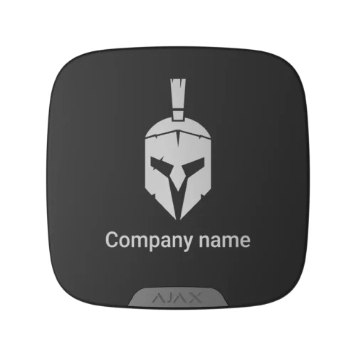 39278.63.BL20-20Ajax20StreetSiren20DoubleDeck20Jeweller20-20Black20-20brandplate20front_11zon.webp AJAX Brandplate Black Panel frontal para la personalización negra.