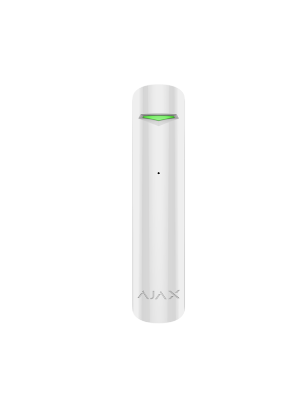 AJAX-GlassProtect-W-Detector-de-rotura-de-cristal-InalC3A1mbrico-Color-Blanco-tvc-8.png Glass Protect Jeweller Detector inalámbrico de rotura de cristales con micrófono incorporado.