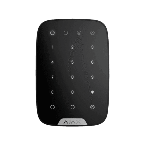 KeyPad Jeweller Black Teclado inalámbrico y táctil negro.