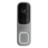 AJAX Doorbell GR3 Vídeo timbre con IA y sensor PIR integrados color gris.