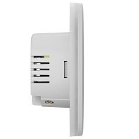 Ajax SideButton Panel táctil para instalación lateral de interruptores.