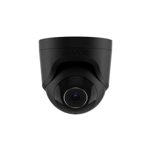 TurretCam IA 5MP Cámara de Seguridad Inteligente Negra 5MP con IA.