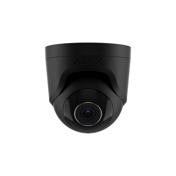 TurretCam IA 5MP Cámara de Seguridad Inteligente Negra 5MP con IA.