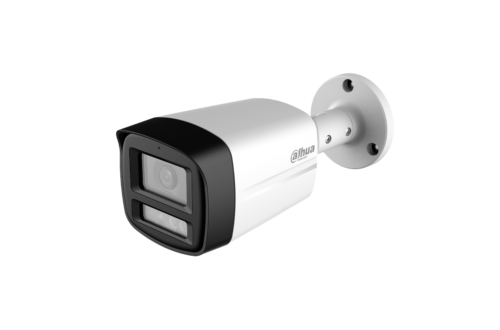 Camara Bullet HDCVI 2MP con Audio Bidireccional y Luz Dual Inteligente