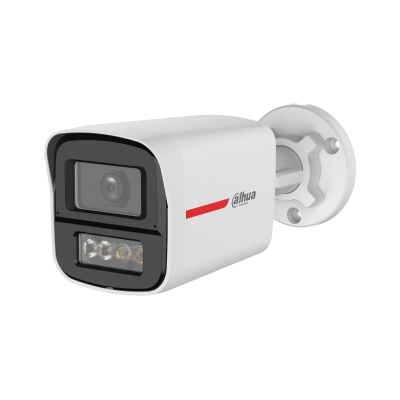Câmara Bullet HDCVI WizColor de 2MP con Luz Dual Inteligente