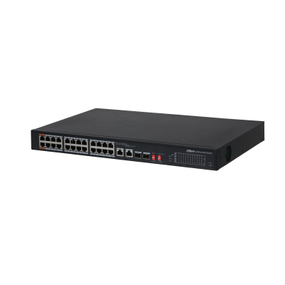 Switch PoE Ethernet de 26 Puertos